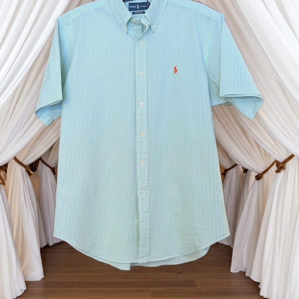 Ralph Lauren Striped Button Down Shirt